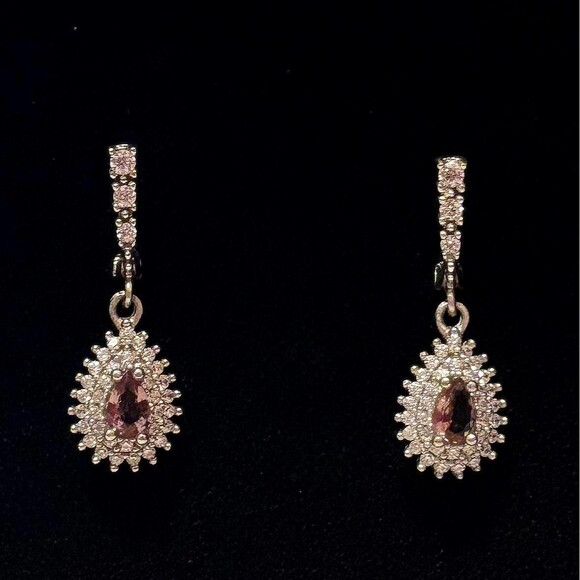 925 Sterling Silver Turkish Zultanite Earrings for Women - Picture 1 of 8